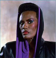 Grace Jones (born Grace Mendoza on May 19, 1948, in Spanish Town